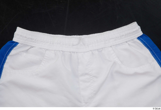 Clothes   275 sports white capri shorts 0003.jpg